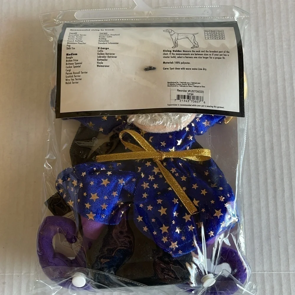 NWT Zack & Zoey Wizard Saddle Costume